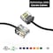 Bestlink Netware CAT6A UTP Super-Slim Ethernet Network Cable 32AWG- 2ft- Black 100292BK - alternate 1